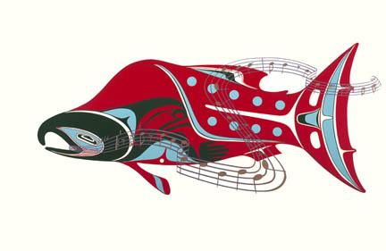 Click to see a large view of "Salmon Song."
